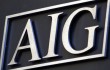 Image: File photo of the AIG logo  outside of their corporate headquarters in New York